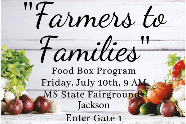 MDAC to Distribute Farmers to Families Food Boxes at the Mississippi ...